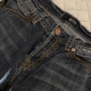 MSK Men's Dark Wash Relaxed Jeans